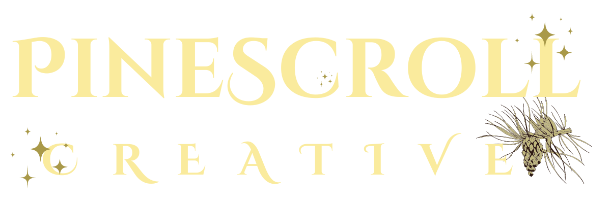 PineScroll Creative Logo